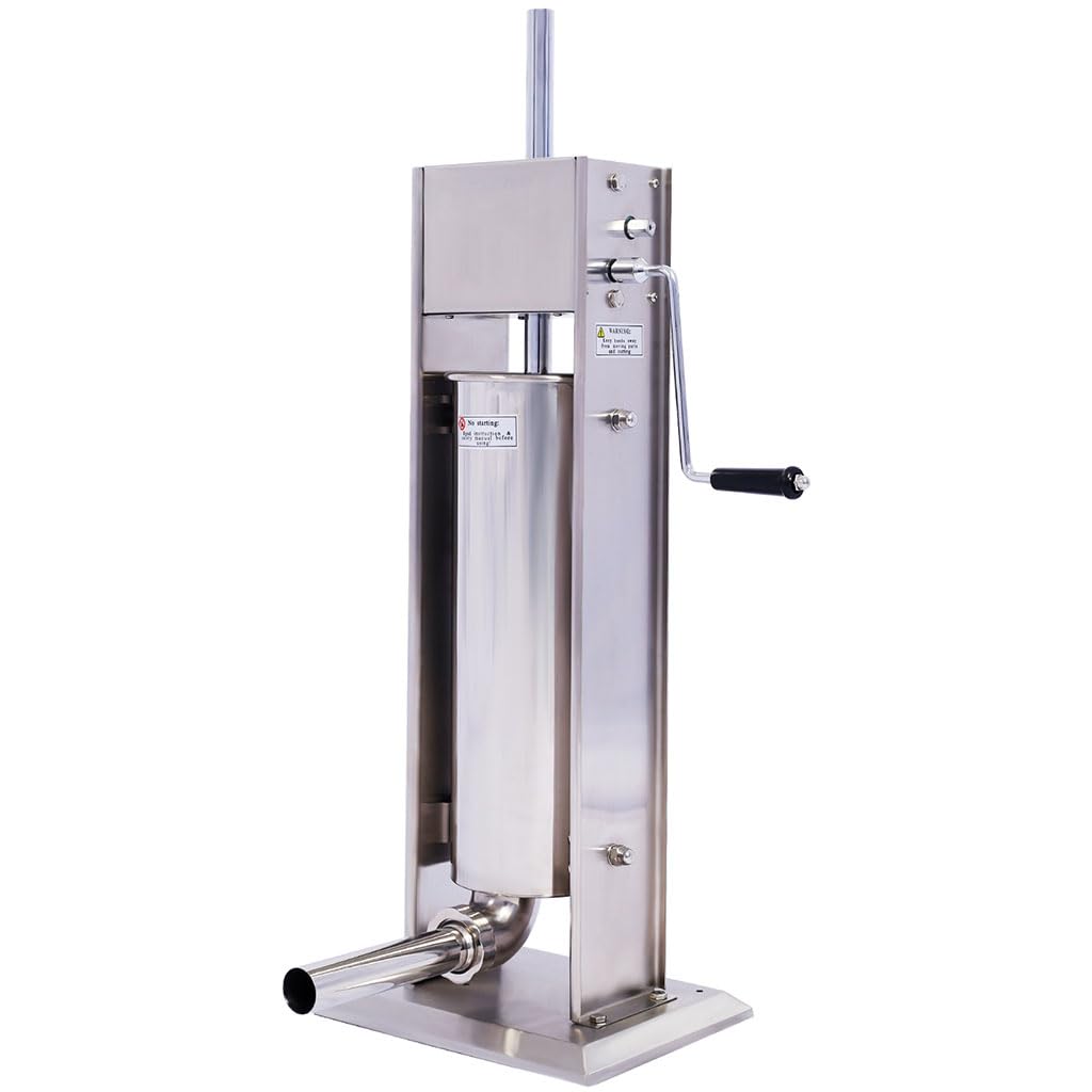 7L Stainless Steel Vertical Sausage Stuffer J546075