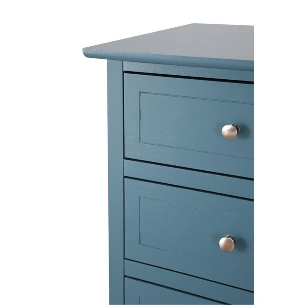 Set of 2 Engineered Wood 3-Drawer Nightstands M7262
