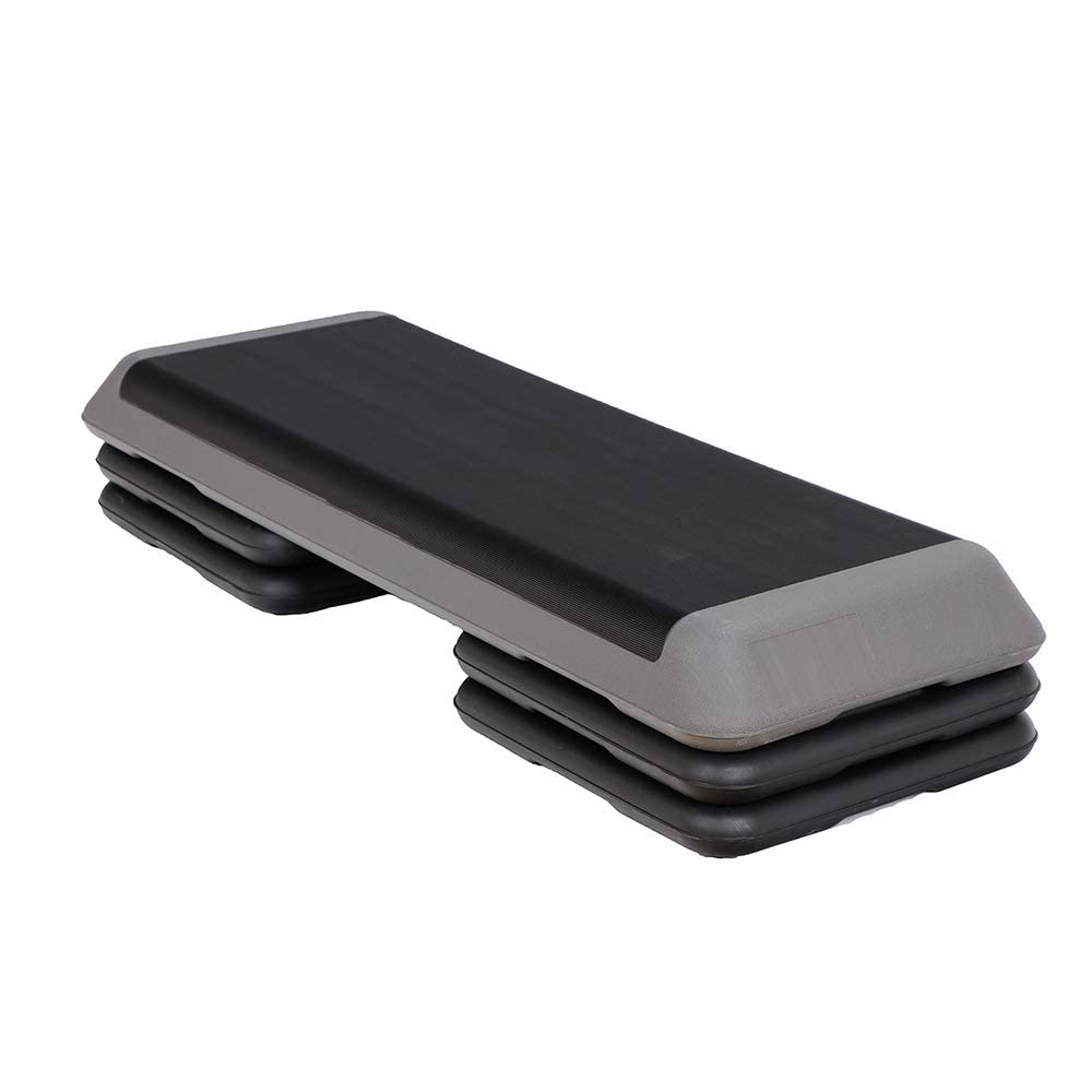 43-inch Adjustable Aerobic Stepper with 4 Risers D257341