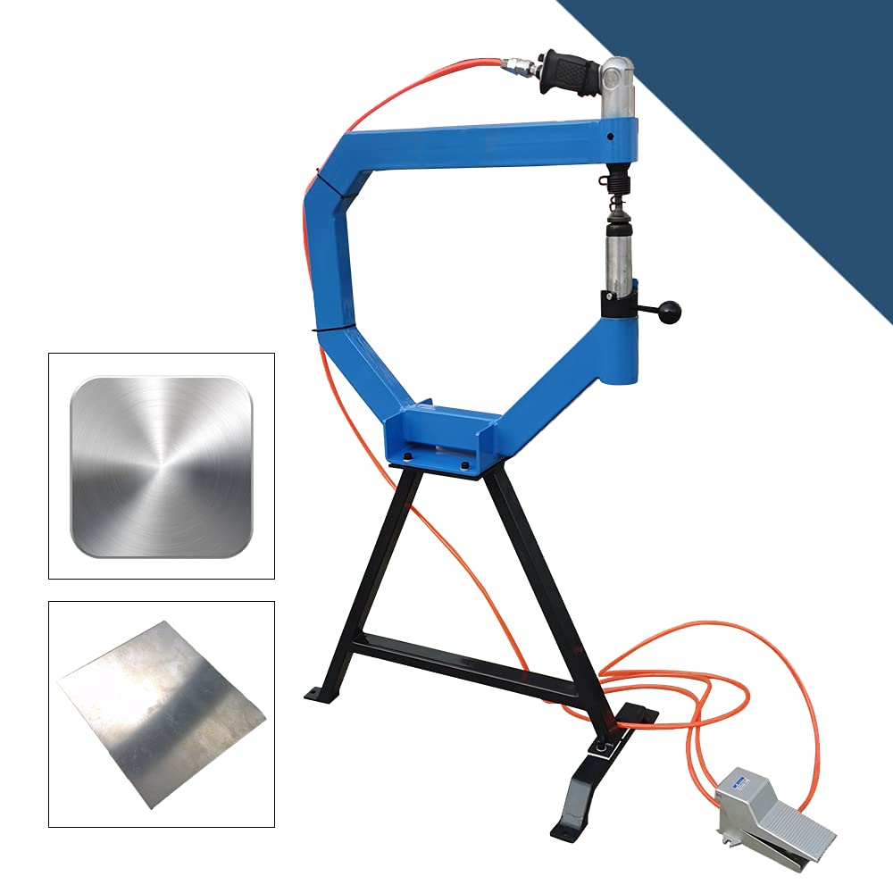 Pneumatic Planishing Hammer, 4" Throat Sheet Metal Shaping Anvil J4132