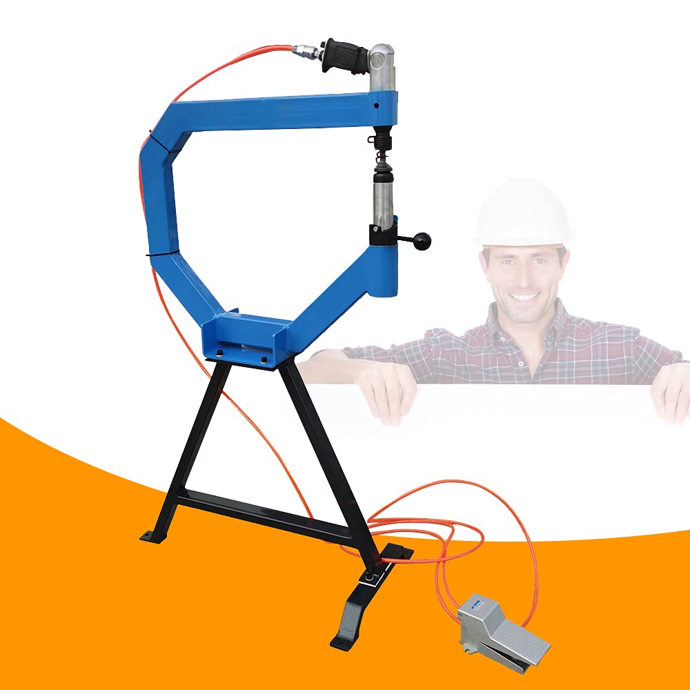 Pneumatic Planishing Hammer, 4" Throat Sheet Metal Shaping Anvil J4132