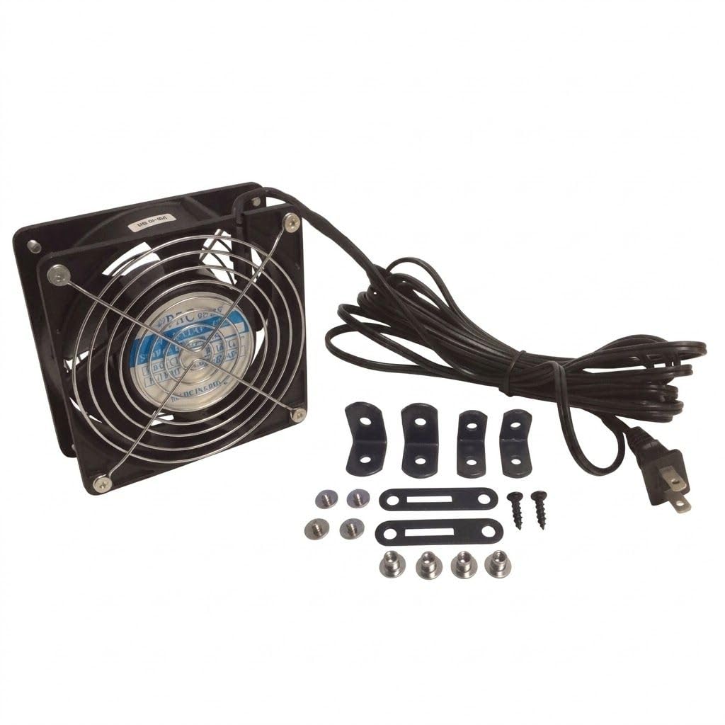 110 CFM 115V Door Fan with 15 Ft Cord T955