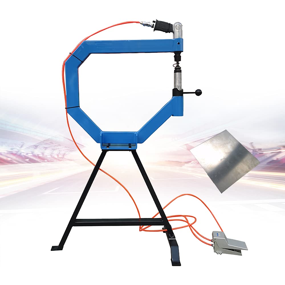 Pneumatic Planishing Hammer, 4" Throat Sheet Metal Shaping Anvil J4132