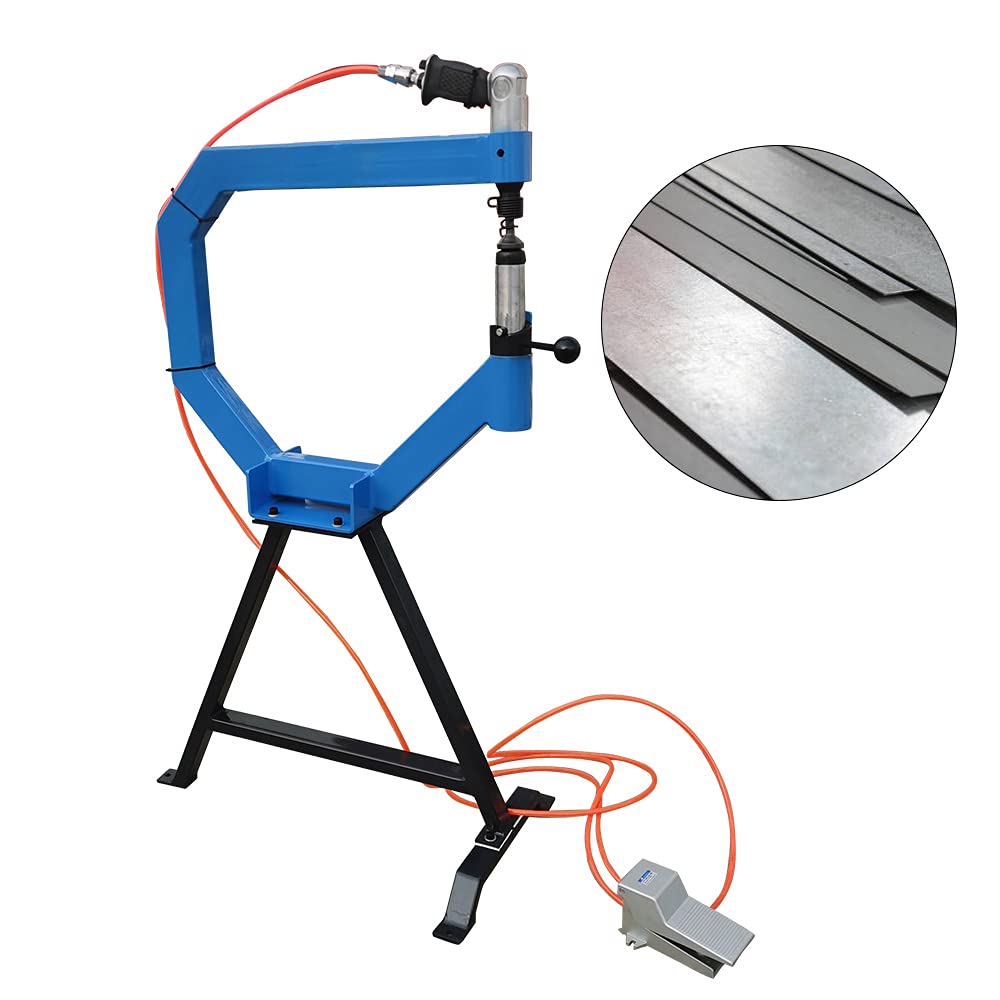Pneumatic Planishing Hammer, 4" Throat Sheet Metal Shaping Anvil J4132
