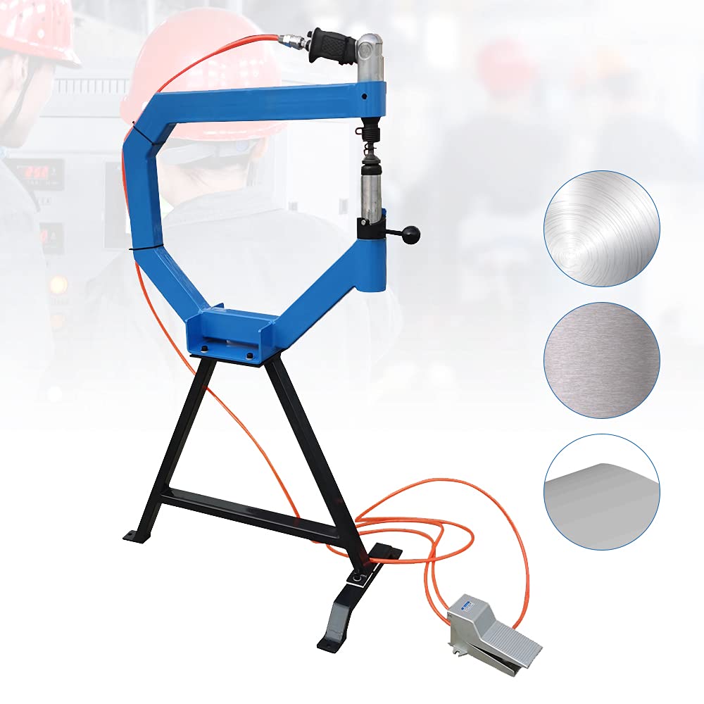 Pneumatic Planishing Hammer, 4" Throat Sheet Metal Shaping Anvil J4132