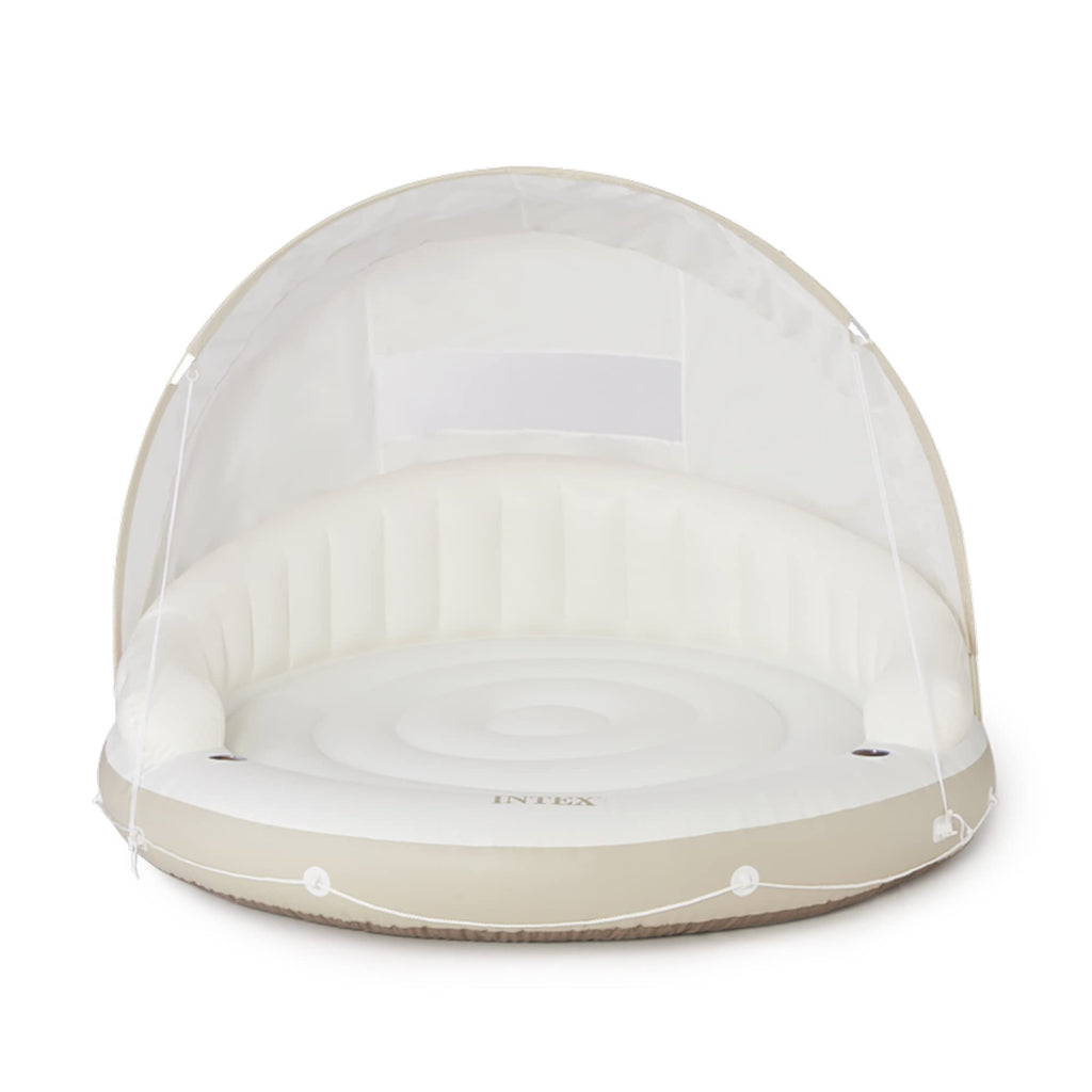 Inflatable Pool Float Lounge with Sunshade M921