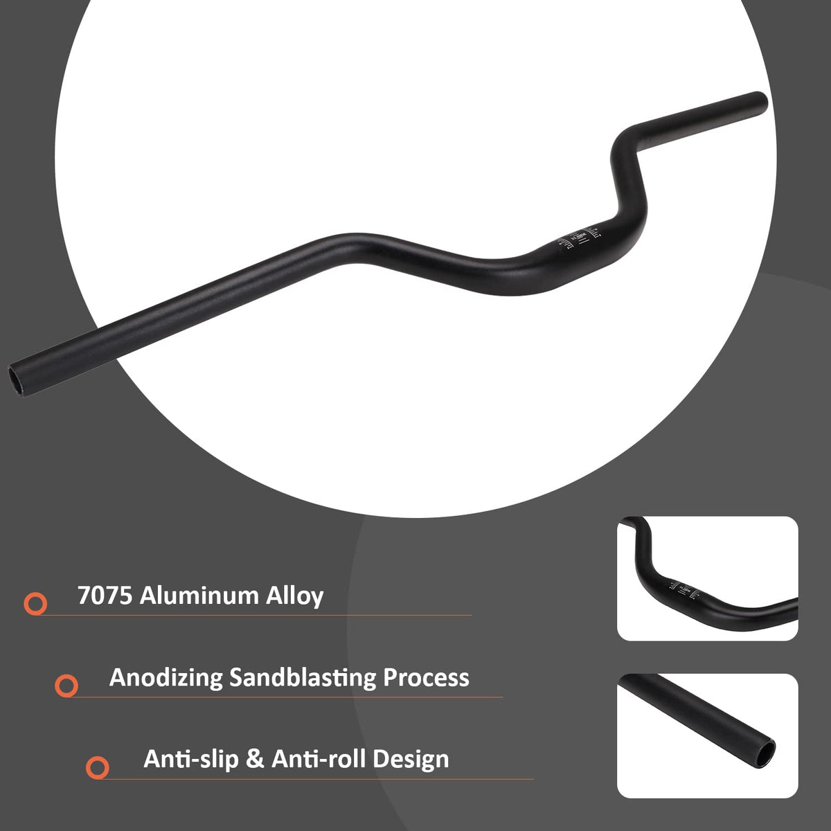 7/8'' 22MM Aluminum Handle Bar X712