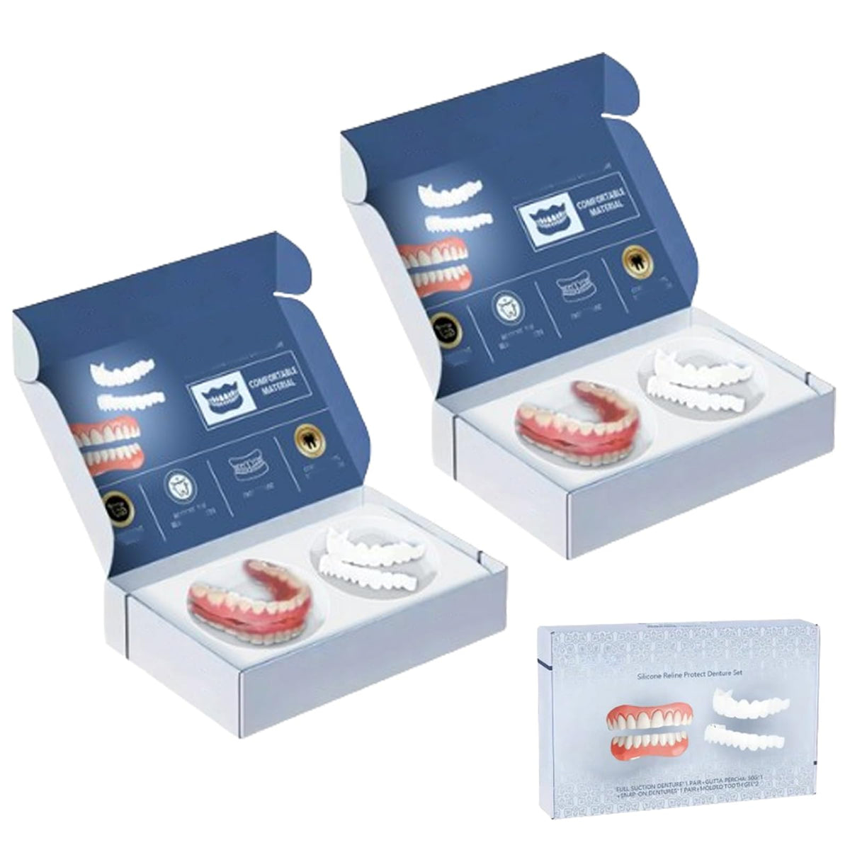 Silicone Denture Set (2pcs) A657893