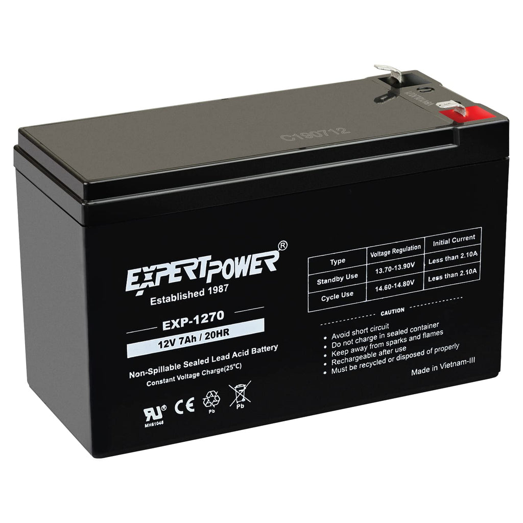 12V 7Ah Rechargeable SLA Battery with F1 Terminals R469660