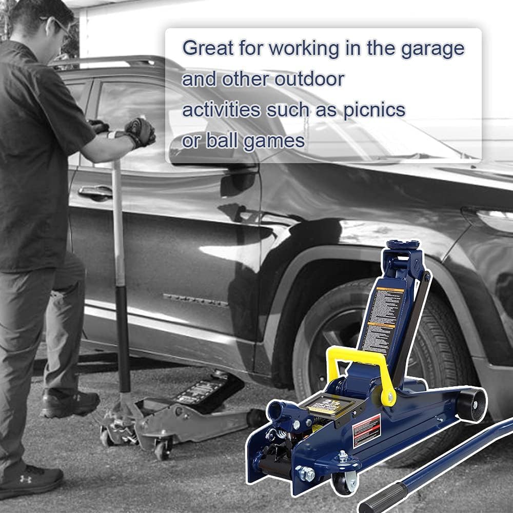 2.5 Ton Low Profile Heavy Duty Steel Hydraulic Floor Jack X820