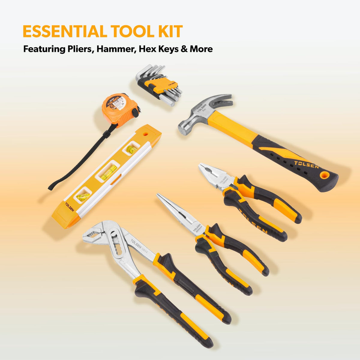 Household Tool Set with Toolbox C770