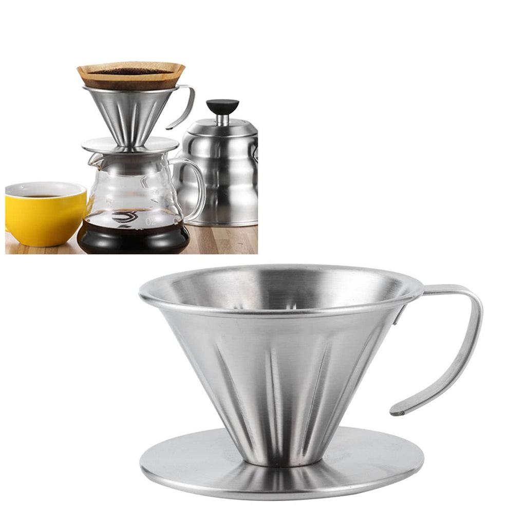 Pour over Stainless Steel Reusable Coffee Dripper D579
