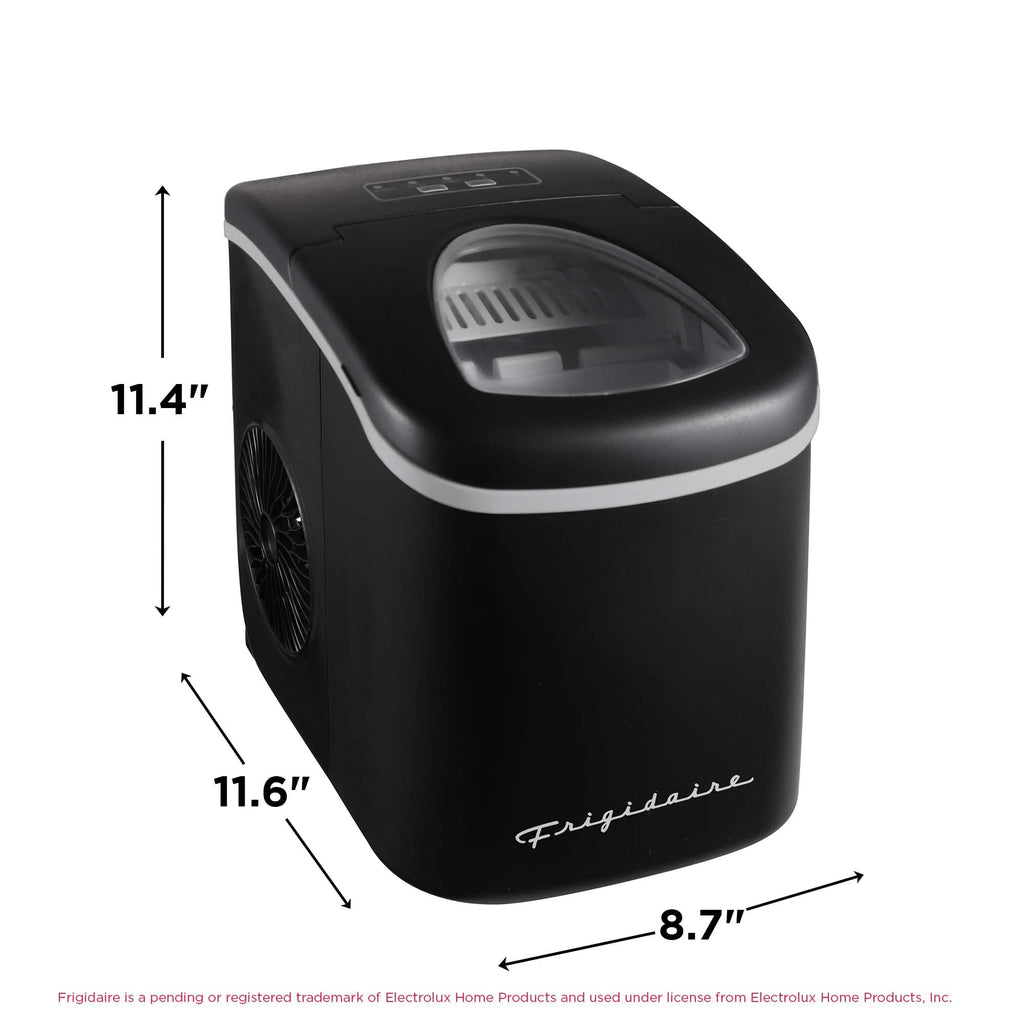 Compact Countertop Ice Maker 26 lb per Day Black I69212