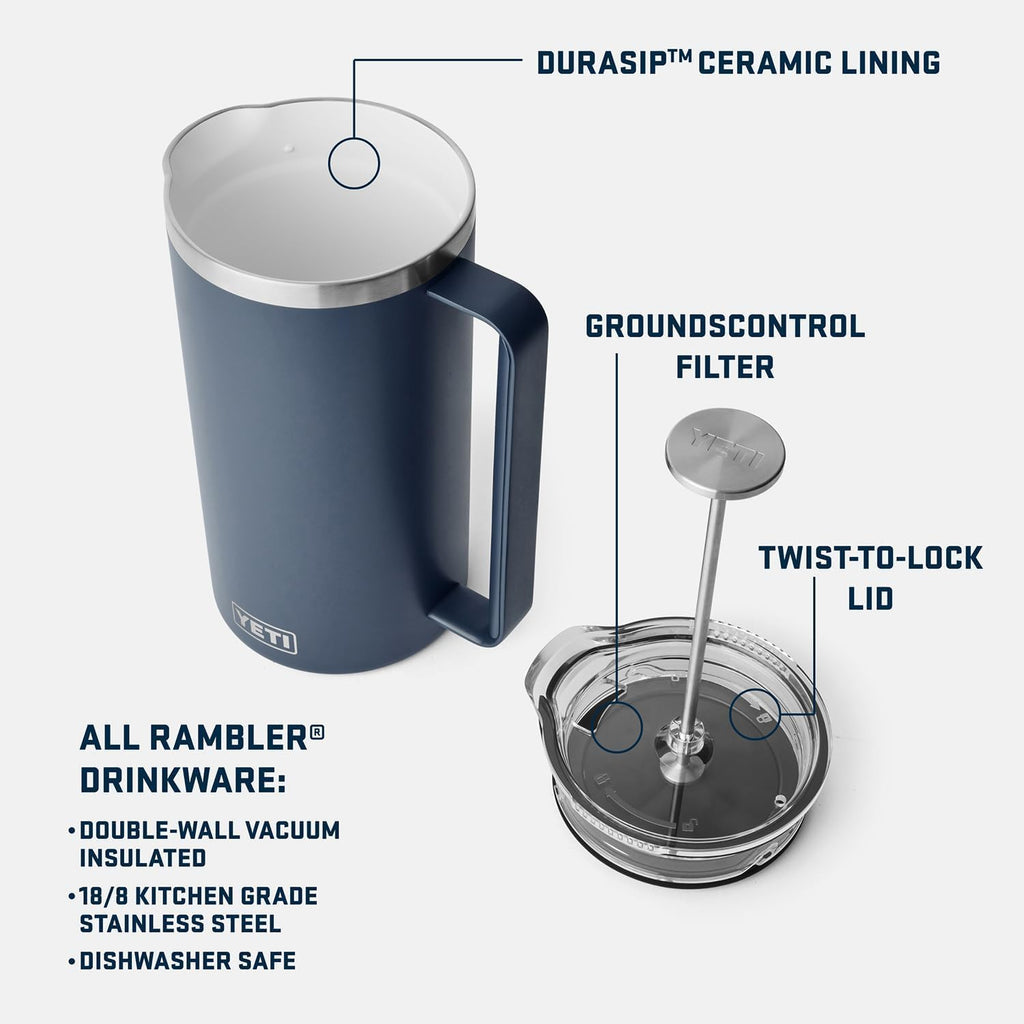 64 oz French Press Coffee Maker K8030