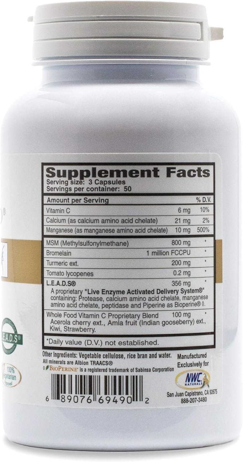 MSM Supplement 1,000 mg 150 Capsules P15001