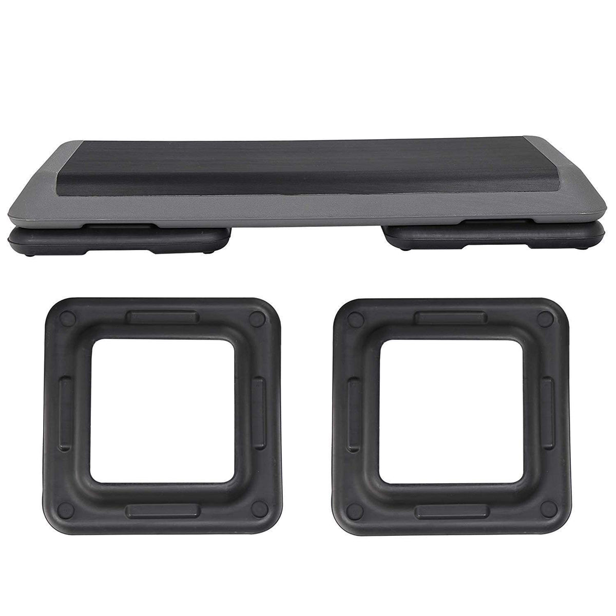 43-inch Adjustable Aerobic Stepper with 4 Risers D257341