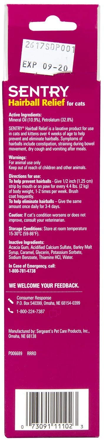 Liquid Hairball Relief 4.4 oz Pack of 2 L726