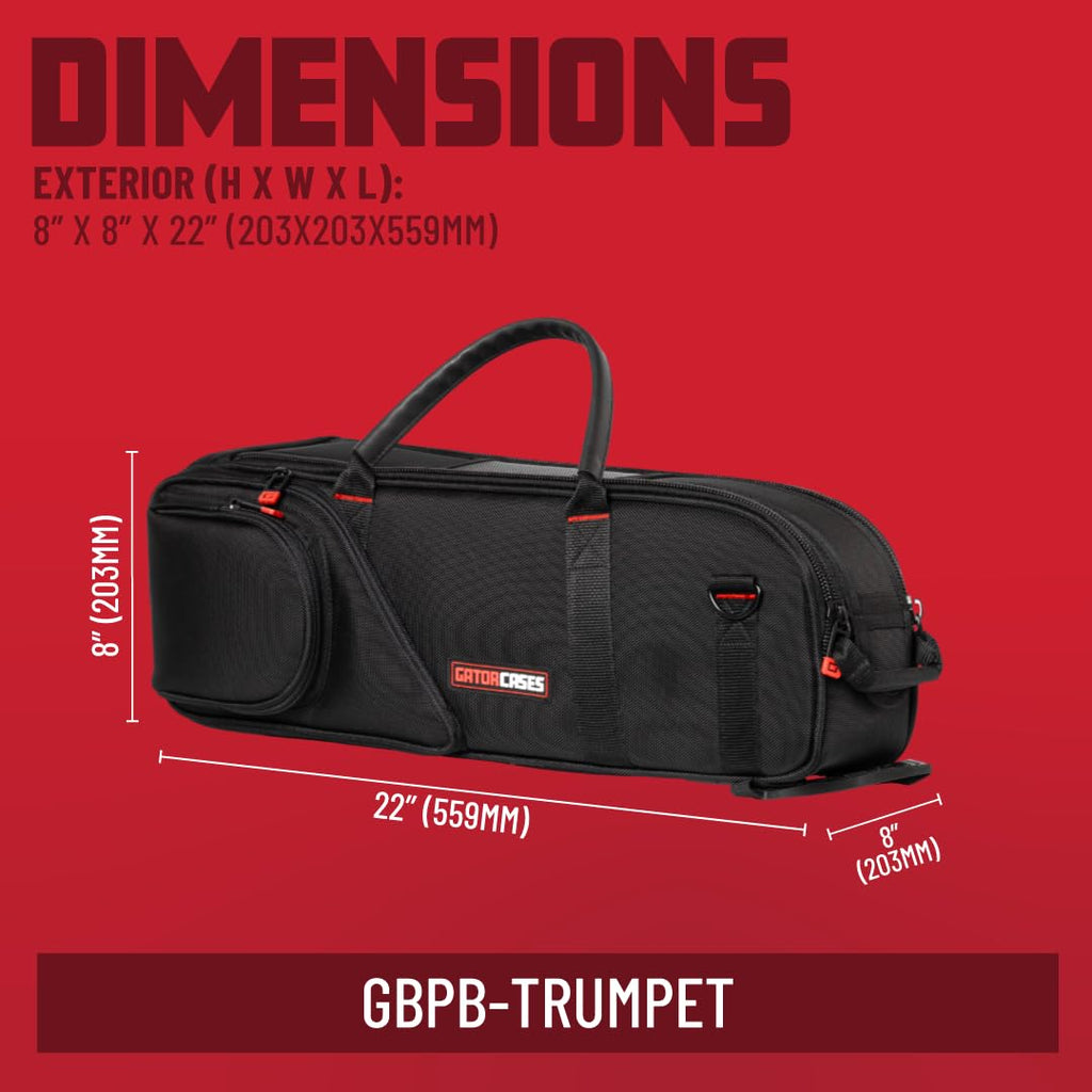Pro Band and Orchestra Travel Bag for Bb Trumpet K254