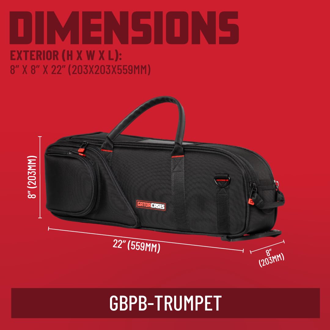 Pro Band and Orchestra Travel Bag for Bb Trumpet K254