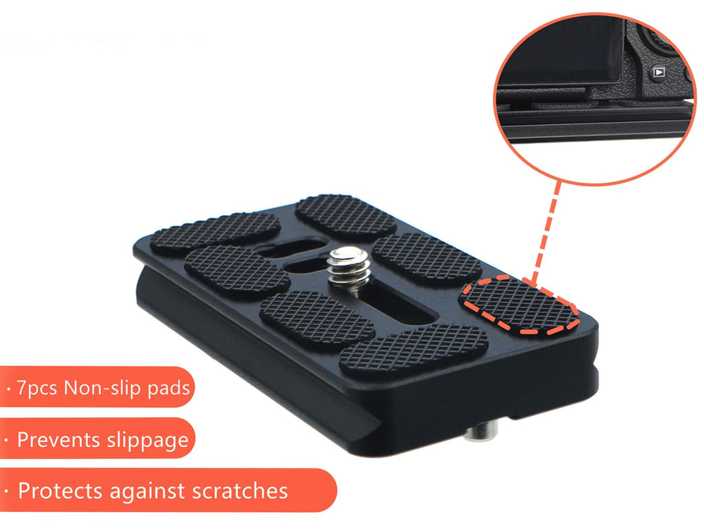 70mm Aluminum Quick Release Plate with 1/4" Screw I61494