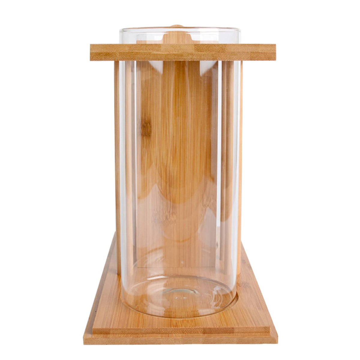 Bamboo Desktop Aquarium with LED Light W6990