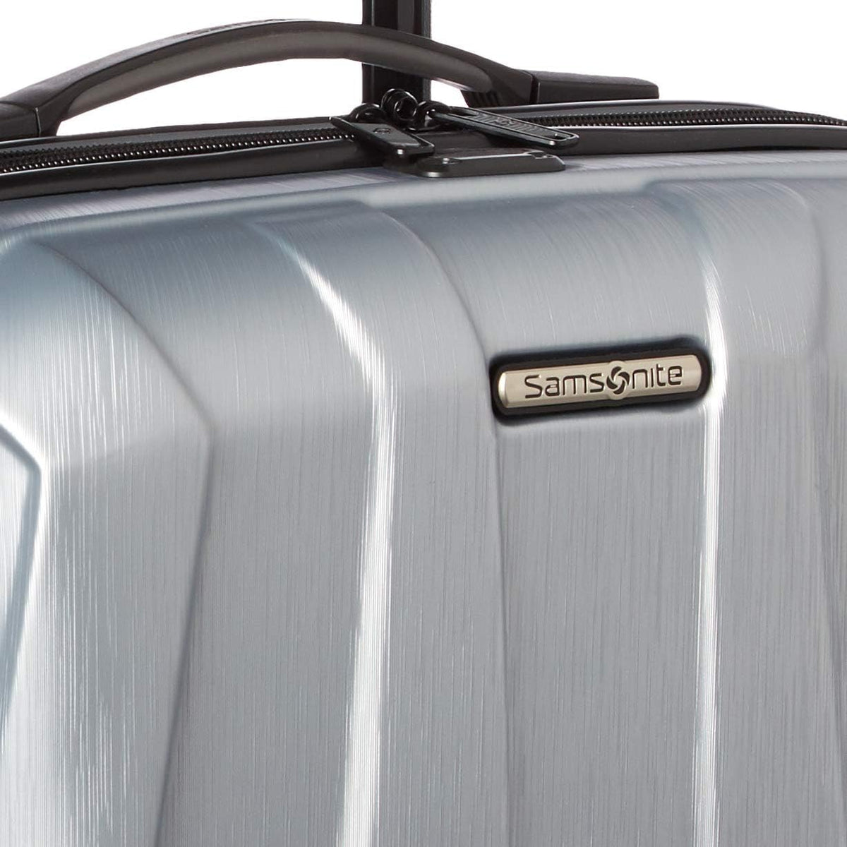 Hardside Expandable Spinner Luggage Silver Carry-On 20-Inch W3027
