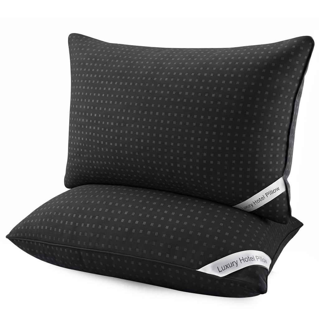 King Size Set of 2 Cooling Down Alternative Bed Pillows O62145