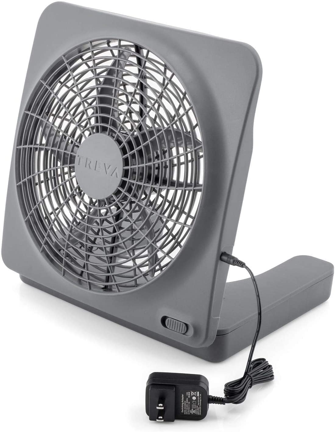 10 in Portable Desktop Battery Fan 2-Speed J839