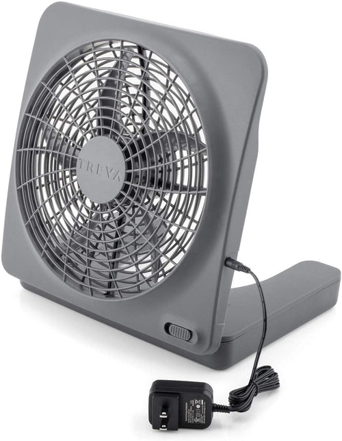 10 in Portable Desktop Battery Fan 2-Speed J839