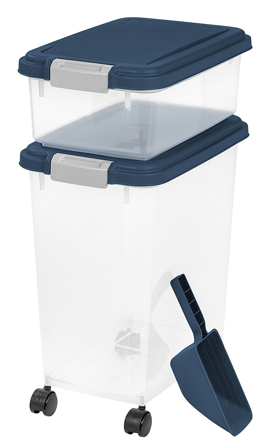 Airtight Pet Food Storage Container Navy Blue N4147