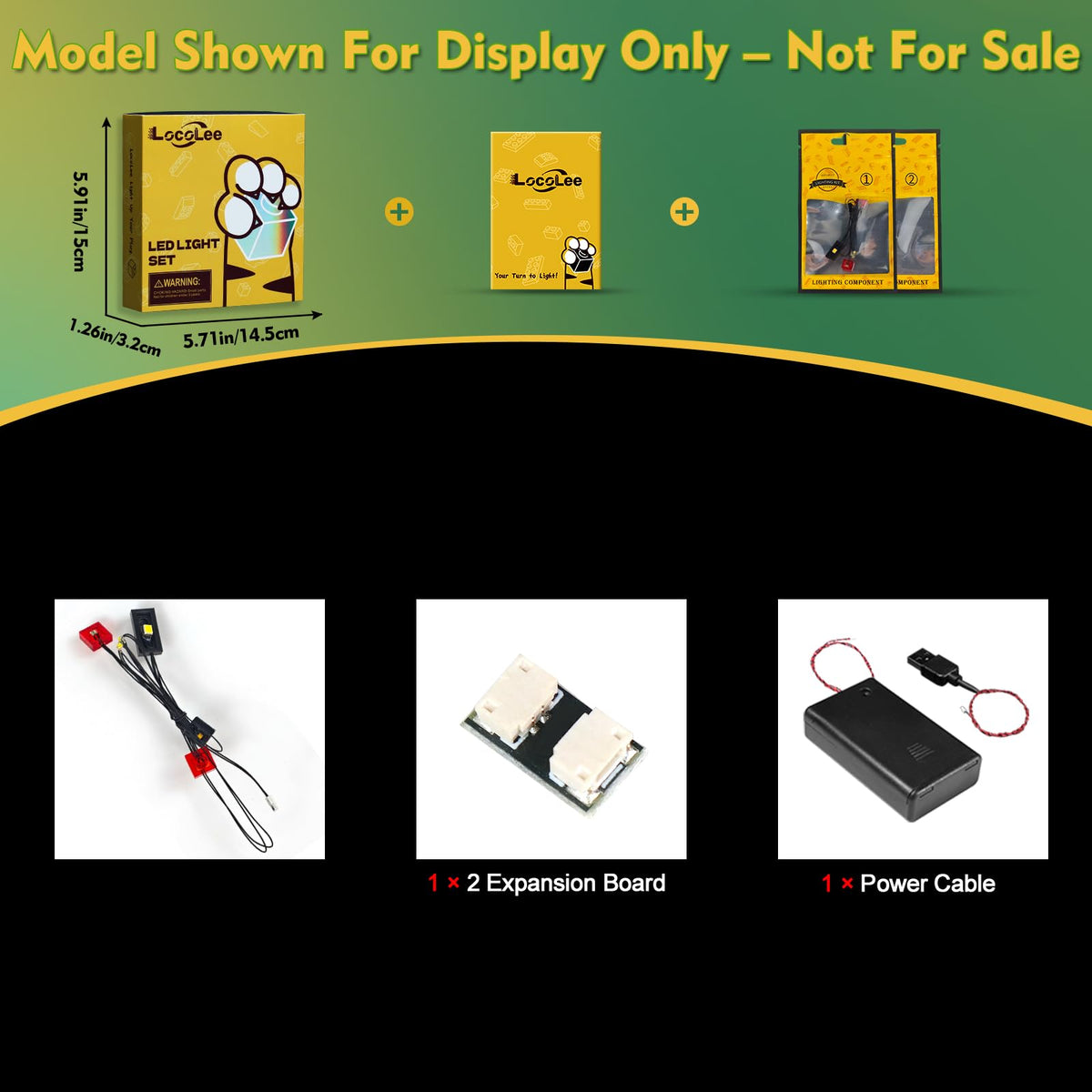 LED Lighting Accessories for Display Collectors Y64650