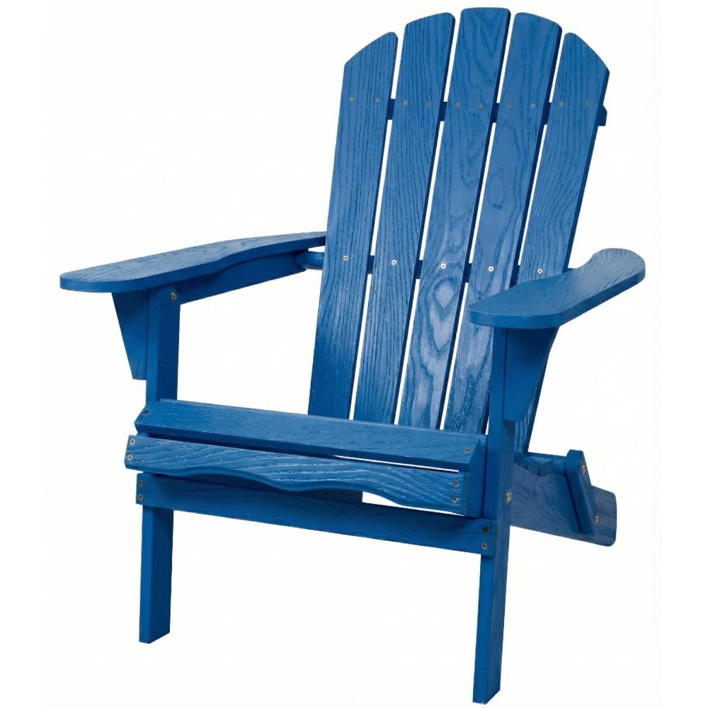 Wood Folding Adirondack Chair F7786