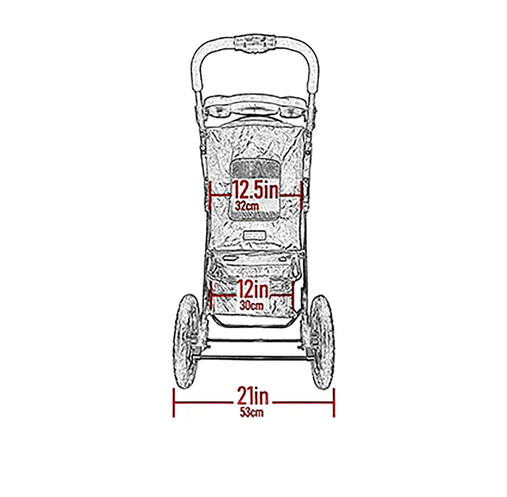 Caribbean Blue Pet Stroller S313