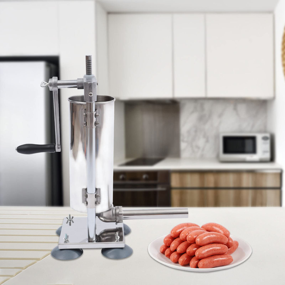 6Lb Stainless Steel Vertical Sausage Stuffer S793536