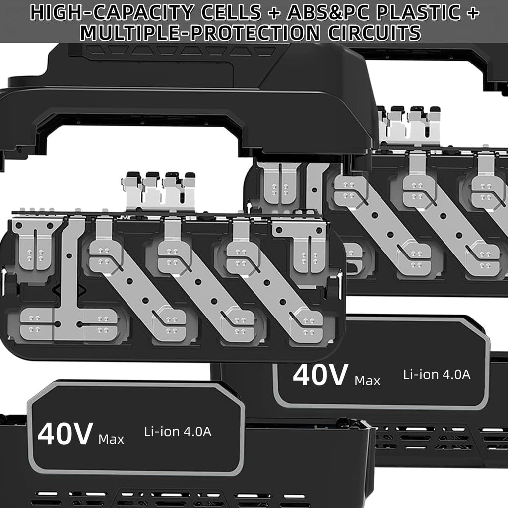 40V 4.0Ah Battery 2 Pack L6262