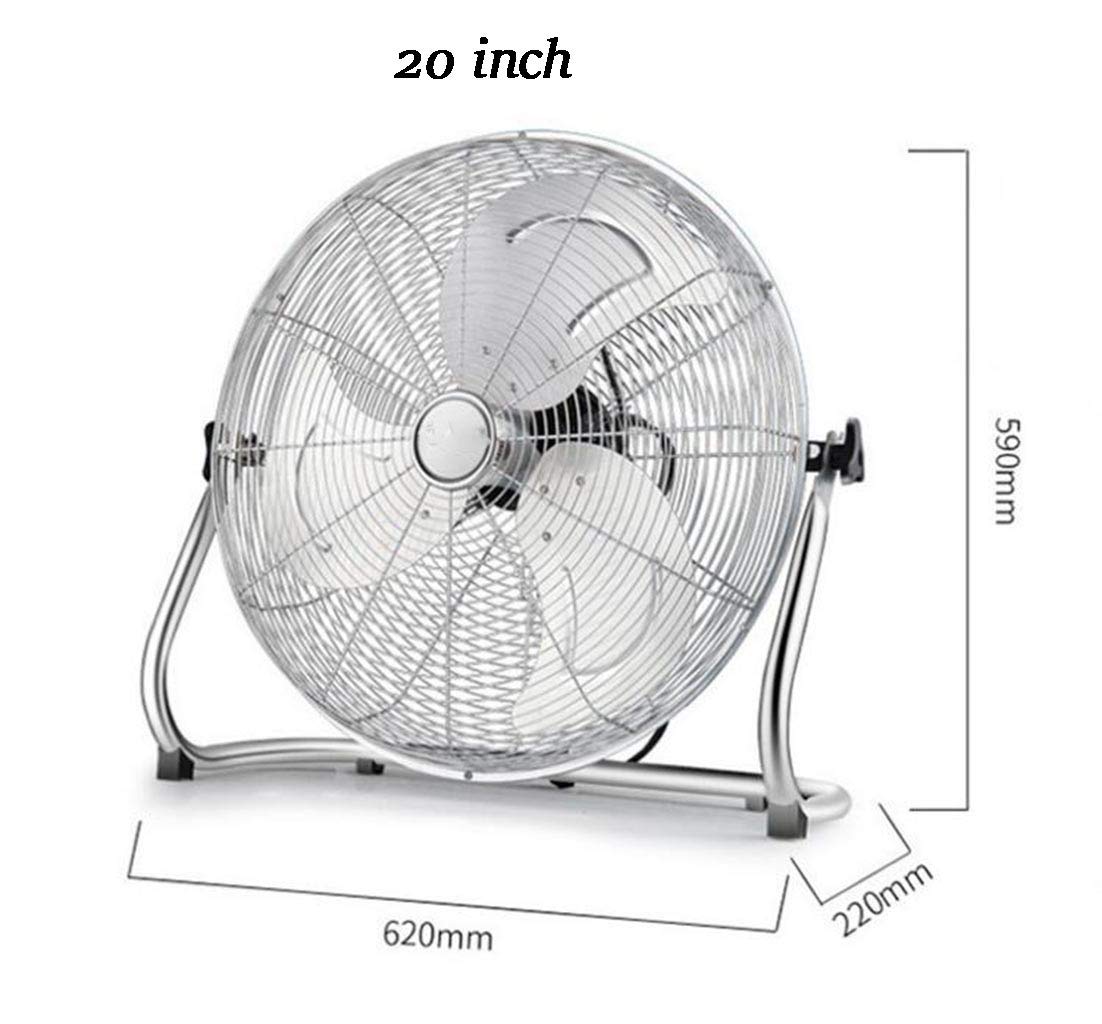 Metal High Velocity Fan Adjustable Floor Standing B7906