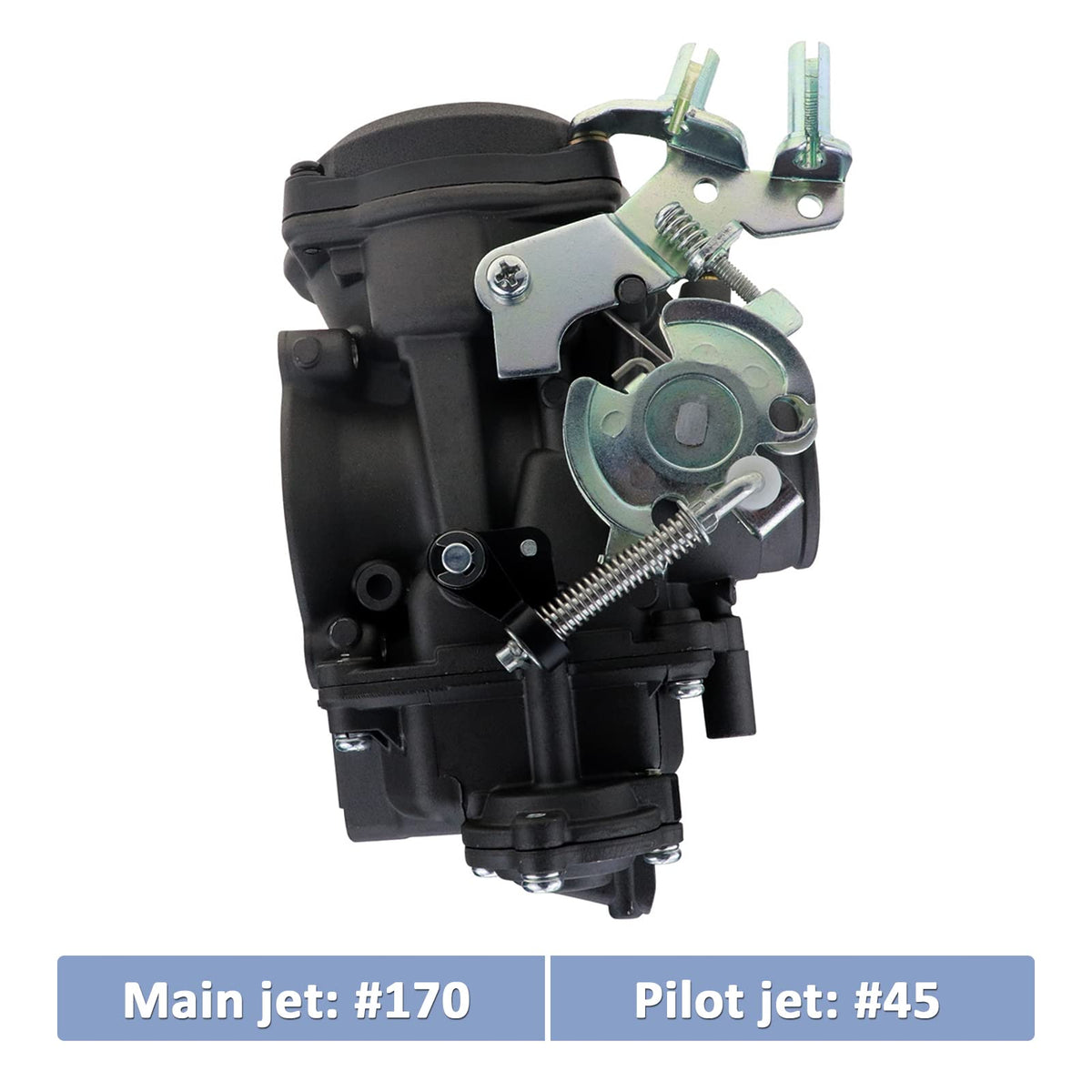 CV40 Carburetor with Fuel Filter Spark Plug Jets F299