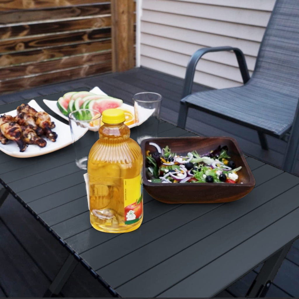 Folding Aluminum Camping Table with Carrying Bag O839