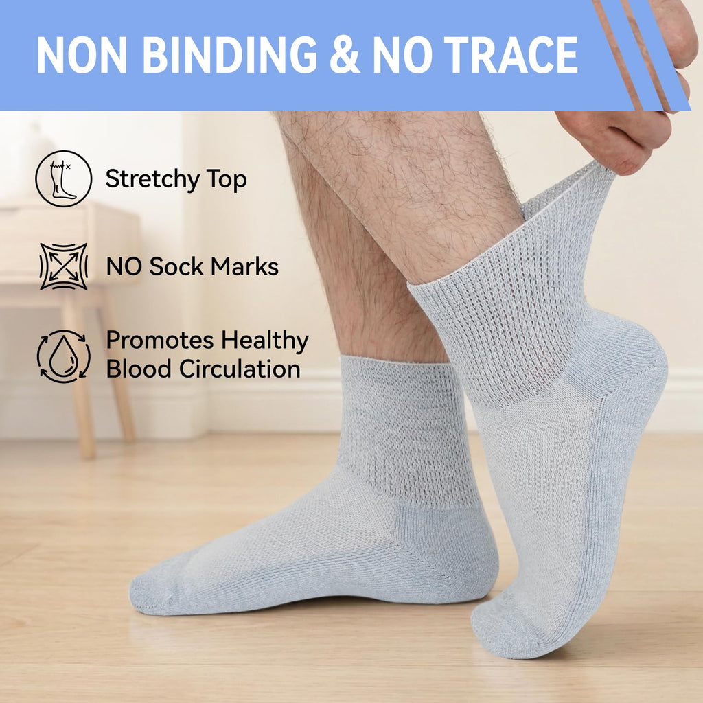 Non Binding Wide Ankle Socks I811