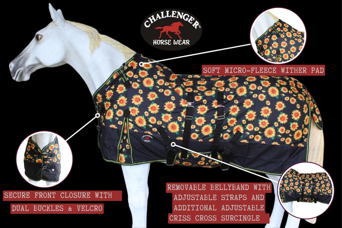 1200D Waterproof Horse Blanket A258032