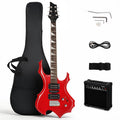 Red Electric Guitar Kit with Amplifier N2740