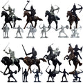Medieval Knights Toy Soldier Cavalry Horses Set G759323