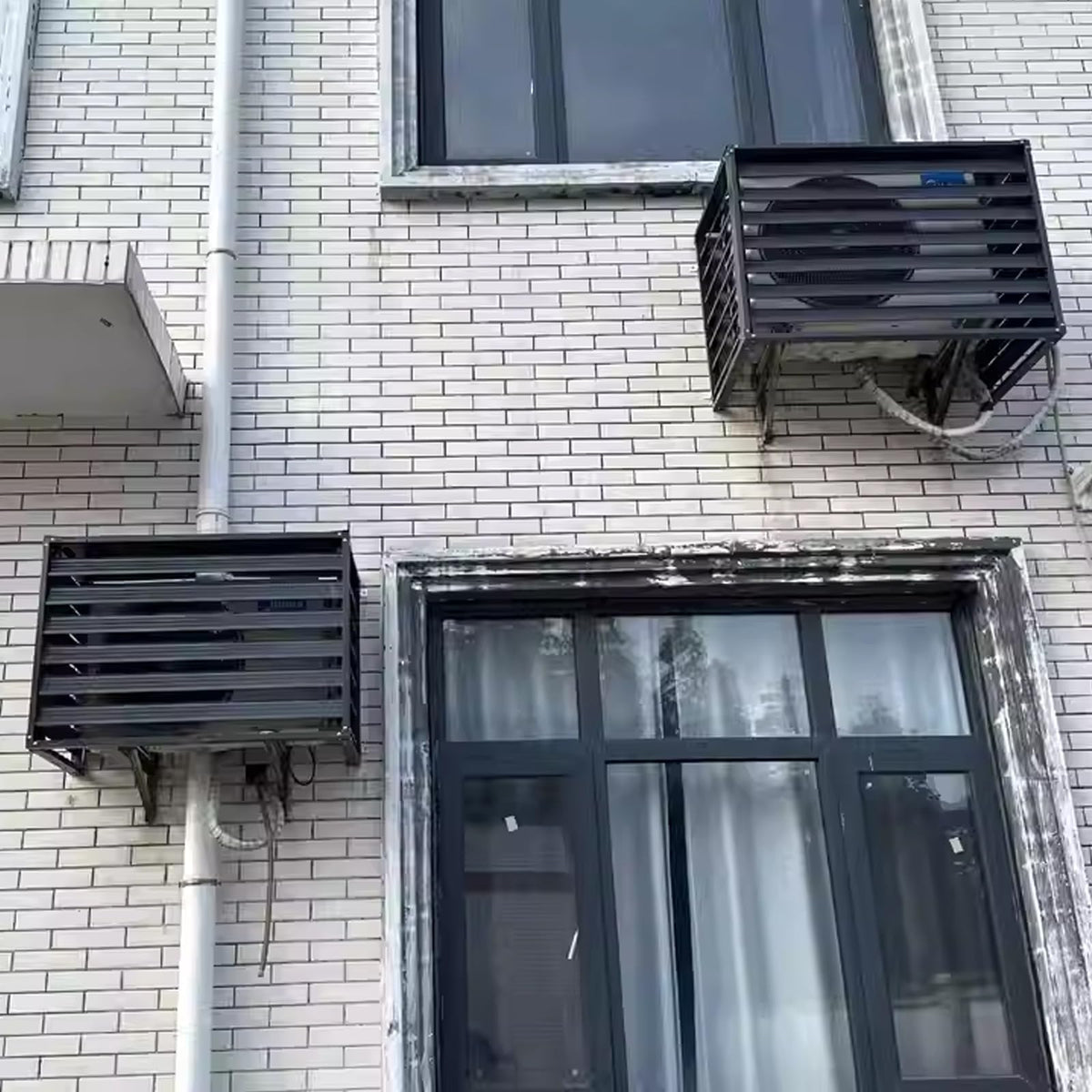 Aluminum 4-Panel AC Condenser Fence U4914