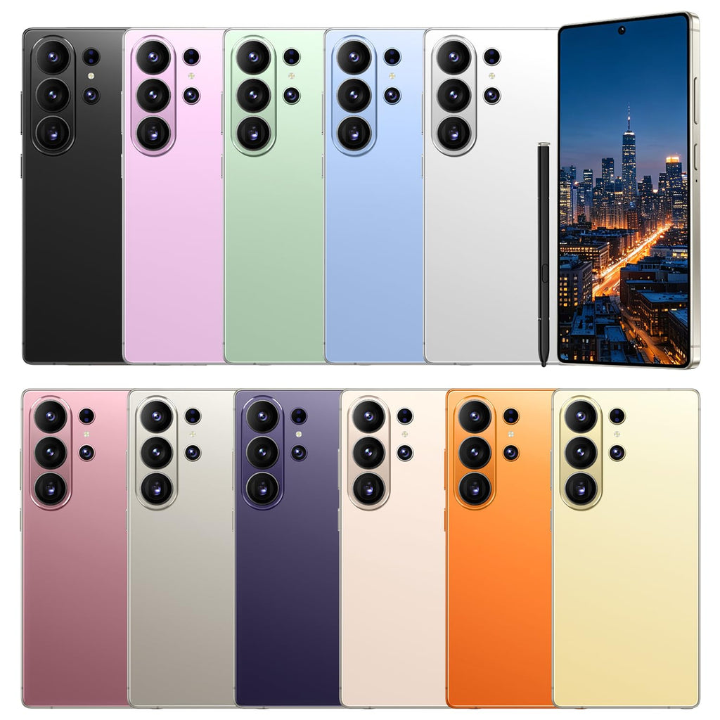 4G Unlocked Smartphone 6.6'' HD Display 4GB+32GB Dual SIM Android 12.0 Black S39380
