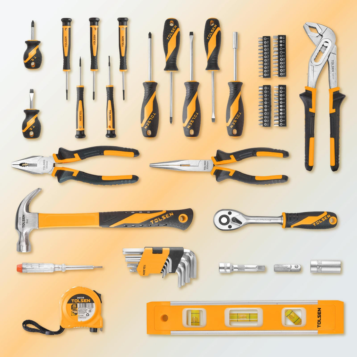 Household Tool Set with Toolbox C770