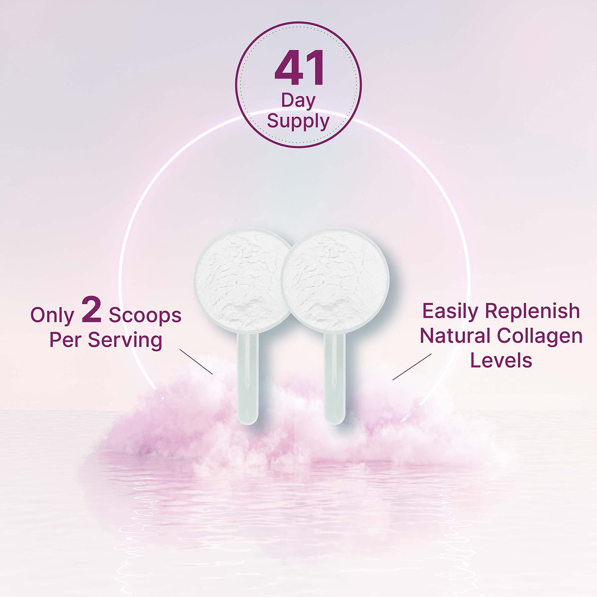 Multi Collagen Protein Powder, 1Lb Type I II III V X Peptides with Biotin Vitamin C & Hyaluronic Acid, Unflavored G8064