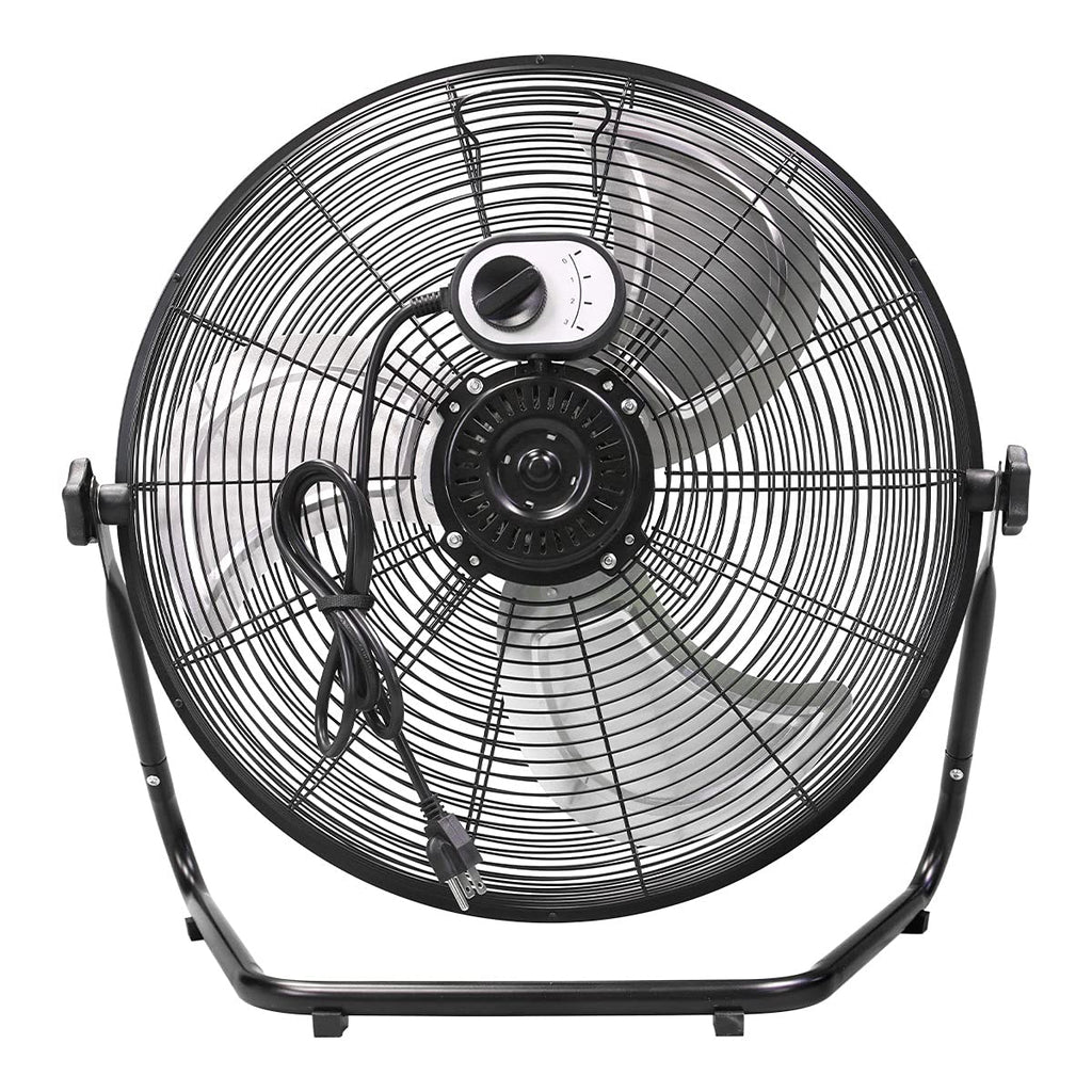 20 Inch 3-Speed High Velocity Metal Floor Fan O894