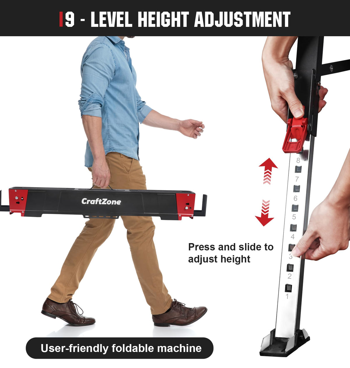 Folding Heavy Duty 2 Pack Saw Horses K7063