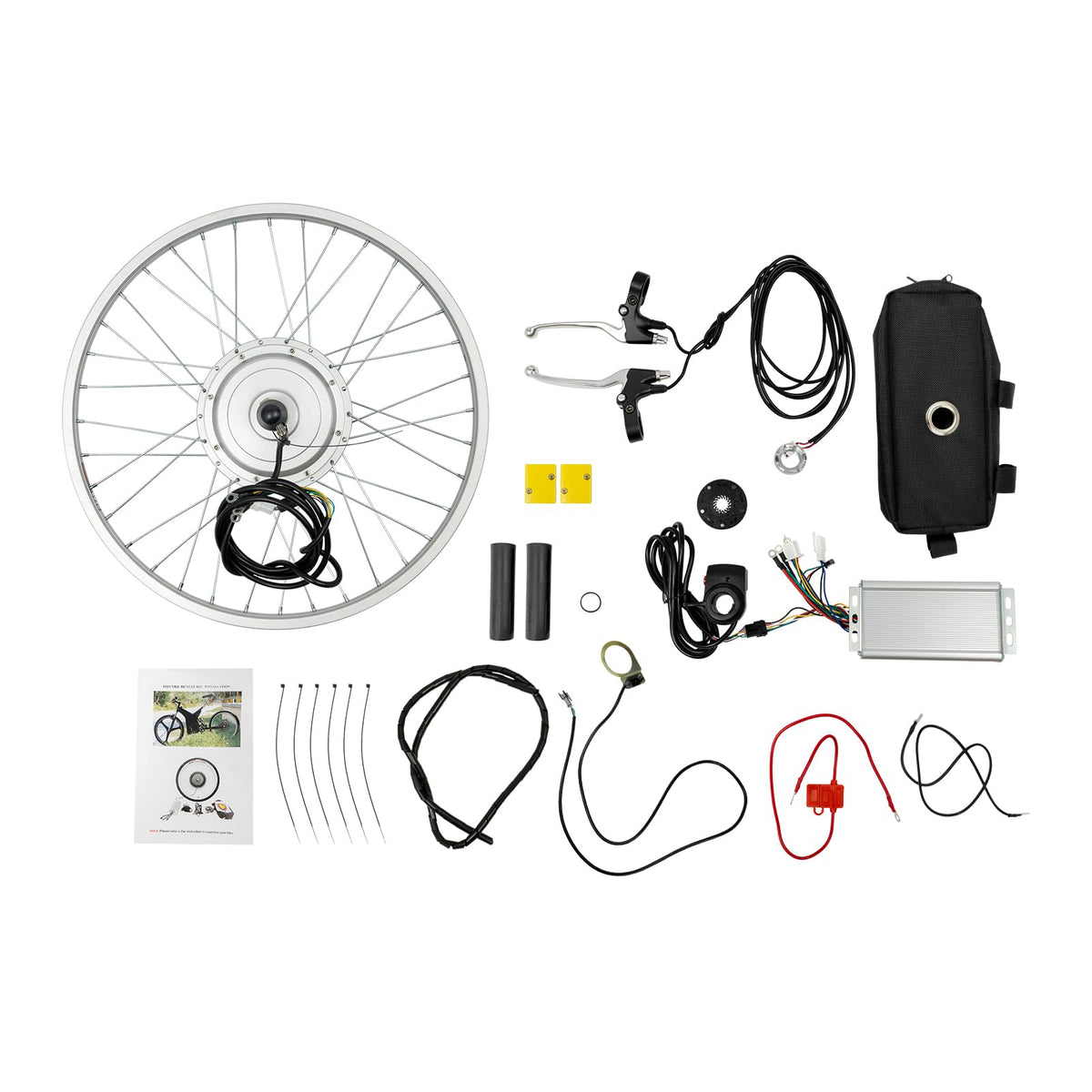 36V 750W Front Brushless Motor Electric Bicycle Conversion Kit D510