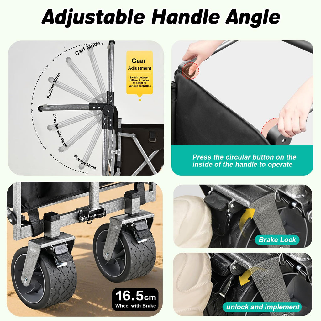 Large Dog Wagon Cart H894